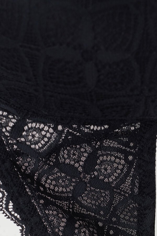 Intimssimi Sofia Balconette Bra in Lace Black | LSGSX18210