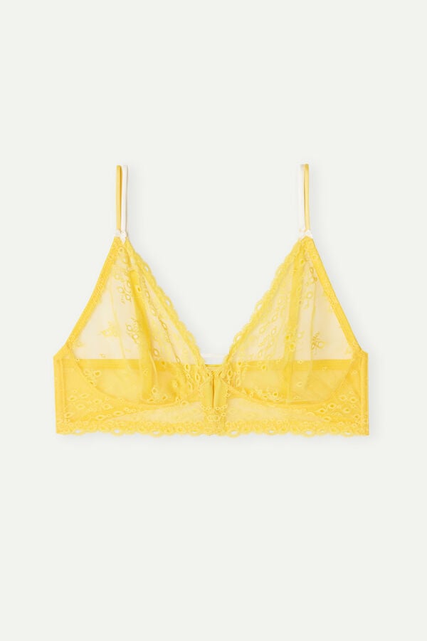 Intimssimi Summer Breeze Triangle Bra Yellow | MSGHR63910