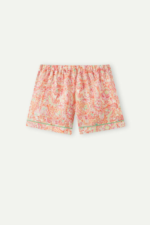 Intimssimi Summer Journey Linen Shorts Multicolor | GSGEC74806