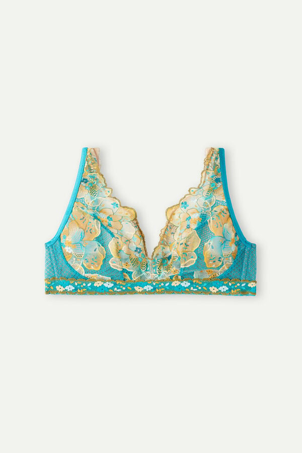 Intimssimi Summer Vibes Lara Triangle Bra Blue | SSGVO25053