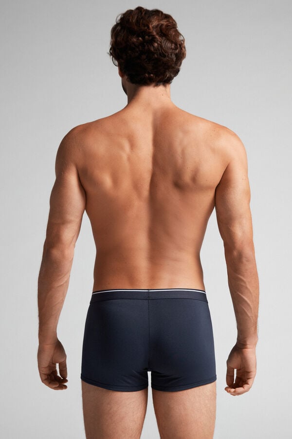 Intimssimi Supima® Cotton Boxers Blue | SGNEJ21850