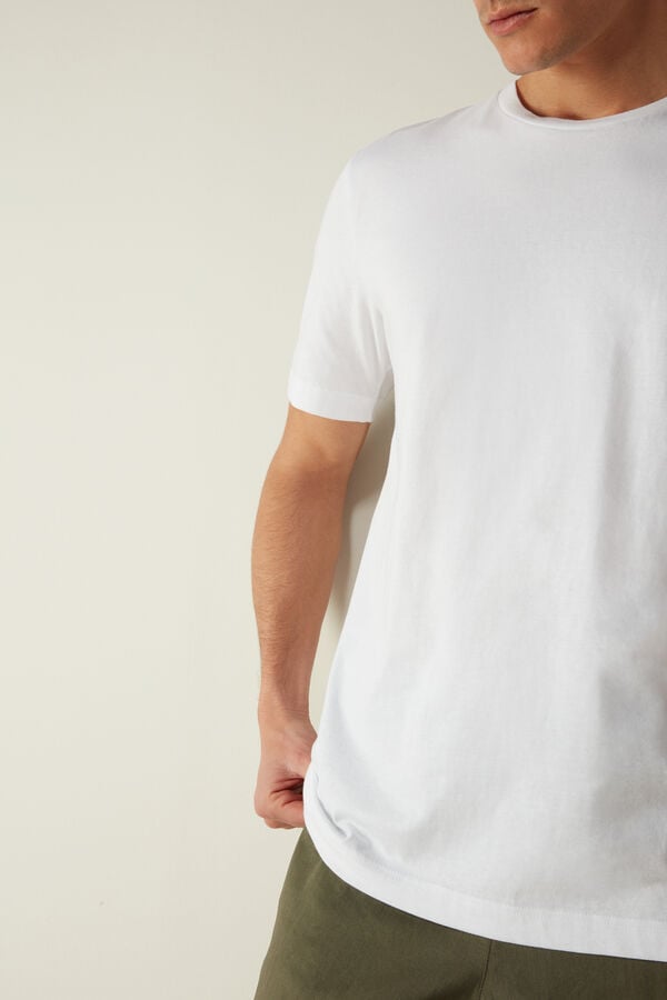 Intimssimi T-shirt in Cotton Jersey White | BSGSO90596