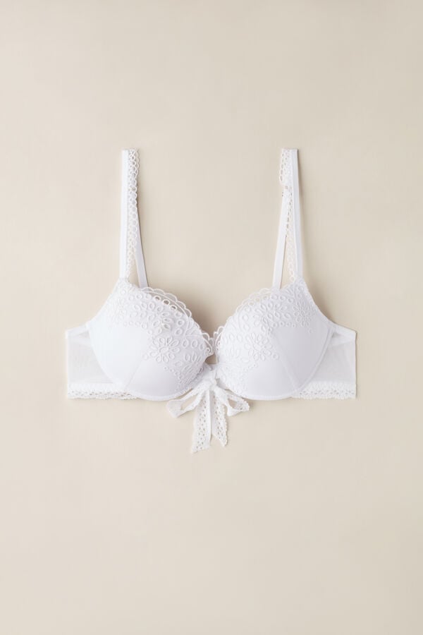 Intimssimi Timeless Simplicity Bellissima Push-up Bra White | SGCIF62657