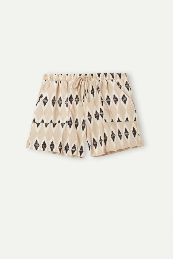 Intimssimi Urban Nomad Cotton Shorts Natural | SSGNY95498