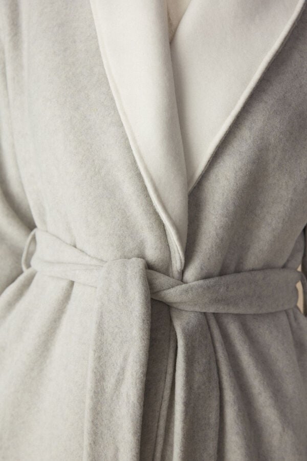 Intimssimi Warm Cuddles Robe Grey | SGICD16795