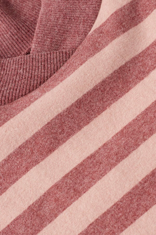 Intimssimi Winter Candies Striped Long Sleeve Top Pink | SGQAV16395